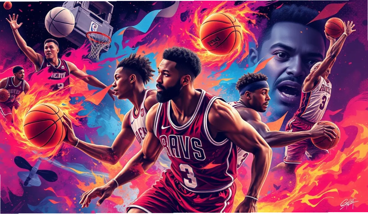 NBA灰熊磨砺绞杀 示意图